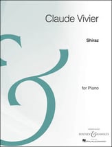 Shiraz piano sheet music cover